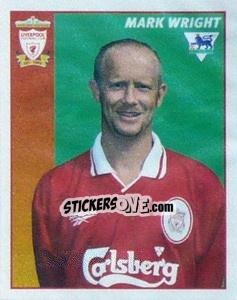 Sticker Mark Wright - Premier League Inglese 1996-1997 n. 244 - Merlin