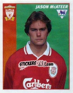 Sticker Jason McAteer - Premier League Inglese 1996-1997 - Merlin