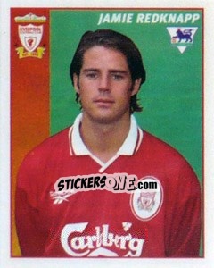 Sticker Jamie Redknapp - Premier League Inglese 1996-1997 - Merlin