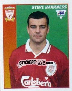 Cromo Steve Harkness - Premier League Inglese 1996-1997 - Merlin