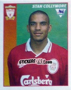 Figurina Stan Collymore - Premier League Inglese 1996-1997 - Merlin