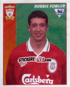 Figurina Robbie Fowler - Premier League Inglese 1996-1997 - Merlin