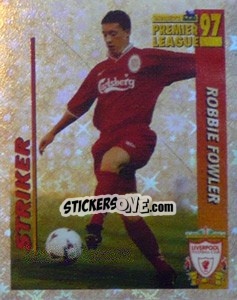 Cromo Robbie Fowler (Striker) - Premier League Inglese 1996-1997 n. 259 - Merlin
