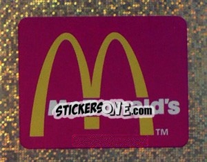 Sticker McDonalds Logo - Premier League Inglese 1996-1997 - Merlin