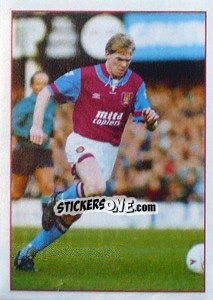 Cromo Q4 - Aston Villa (Steve Staunton) - Premier League Inglese 1996-1997 - Merlin