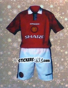 Figurina Home Kit - Premier League Inglese 1996-1997 - Merlin