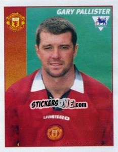 Sticker Gary Pallister - Premier League Inglese 1996-1997 - Merlin