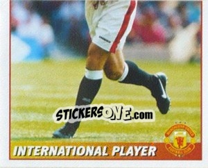 Sticker Eric Cantona (International Player - 2/2) - Premier League Inglese 1996-1997 n. 300 - Merlin