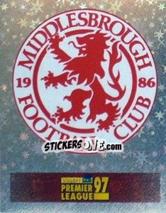 Sticker Club Emblem - Premier League Inglese 1996-1997 n. 304 - Merlin