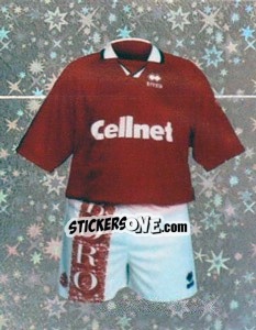Sticker Home Kit - Premier League Inglese 1996-1997 - Merlin