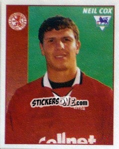 Figurina Neil Cox - Premier League Inglese 1996-1997 - Merlin