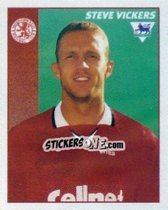 Figurina Steve Vickers - Premier League Inglese 1996-1997 - Merlin