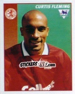 Sticker Curtis Fleming - Premier League Inglese 1996-1997 - Merlin