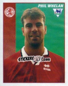 Figurina Phil Whelan - Premier League Inglese 1996-1997 - Merlin