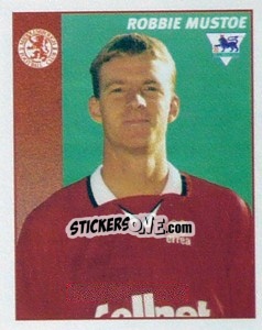 Cromo Robbie Mustoe - Premier League Inglese 1996-1997 - Merlin