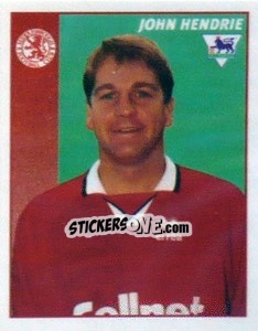 Sticker John Hendrie - Premier League Inglese 1996-1997 n. 324 - Merlin