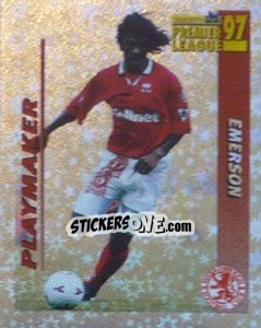 Sticker Emerson (Playmaker) - Premier League Inglese 1996-1997 n. 327 - Merlin