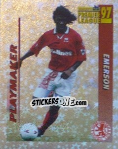 Figurina Emerson (Playmaker) - Premier League Inglese 1996-1997 - Merlin