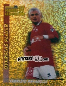 Figurina Fabrizio Ravanelli (Overseas Player) - Premier League Inglese 1996-1997 - Merlin