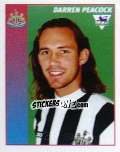 Sticker Darren Peacock - Premier League Inglese 1996-1997 - Merlin