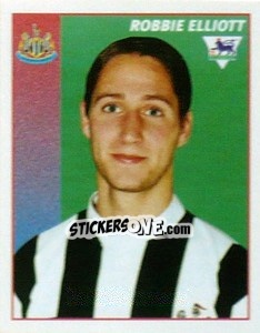 Sticker Robbie Elliott - Premier League Inglese 1996-1997 n. 341 - Merlin