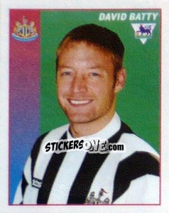 Sticker David Batty - Premier League Inglese 1996-1997 n. 343 - Merlin