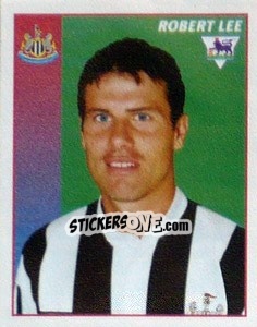Sticker Robert Lee - Premier League Inglese 1996-1997 n. 344 - Merlin