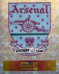 Figurina Club Emblem - Premier League Inglese 1996-1997 - Merlin