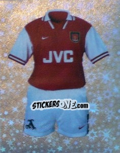 Sticker Home Kit - Premier League Inglese 1996-1997 n. 4 - Merlin