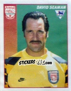 Sticker David Seaman - Premier League Inglese 1996-1997 n. 7 - Merlin