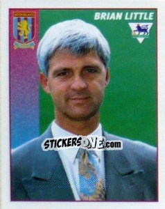 Cromo Brian Little (Manager) - Premier League Inglese 1996-1997 - Merlin