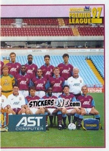 Sticker Team Photo (2/2) - Premier League Inglese 1996-1997 n. 32 - Merlin