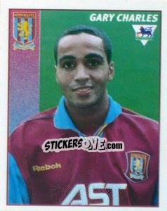 Figurina Gary Charles - Premier League Inglese 1996-1997 - Merlin