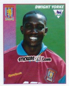 Cromo Dwight Yorke - Premier League Inglese 1996-1997 - Merlin