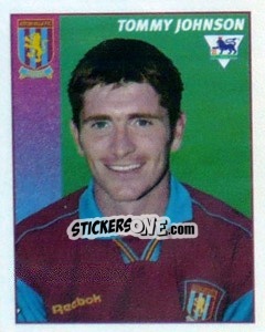 Sticker Tommy Johnson - Premier League Inglese 1996-1997 - Merlin