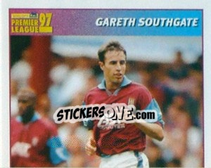 Sticker Gareth Southgate (International Player - 1/2) - Premier League Inglese 1996-1997 - Merlin