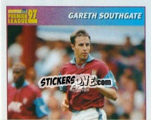 Sticker Gareth Southgate (International Player - 1/2) - Premier League Inglese 1996-1997 n. 49 - Merlin