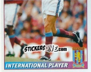 Sticker Gareth Southgate (International Player - 2/2) - Premier League Inglese 1996-1997 - Merlin