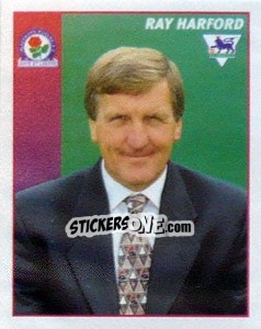 Sticker Ray Harford (Manager) - Premier League Inglese 1996-1997 n. 55 - Merlin