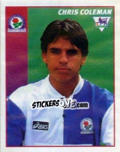 Cromo Chris Coleman - Premier League Inglese 1996-1997 - Merlin