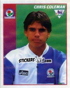 Sticker Chris Coleman - Premier League Inglese 1996-1997 n. 60 - Merlin