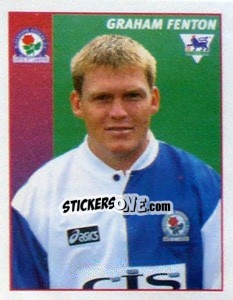 Cromo Graham Fenton - Premier League Inglese 1996-1997 n. 73 - Merlin