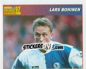 Cromo Lars Bohinen (International Player - 1/2) - Premier League Inglese 1996-1997 - Merlin