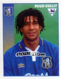 Sticker Ruud Gullit (Manager) - Premier League Inglese 1996-1997 n. 81 - Merlin