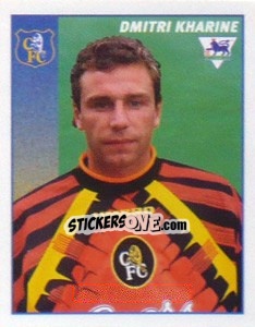 Cromo Dmitri Kharin - Premier League Inglese 1996-1997 - Merlin