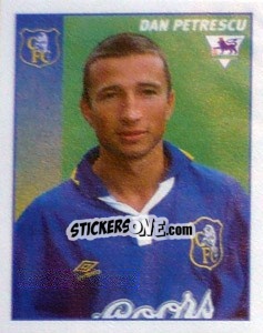 Figurina Dan Petrescu - Premier League Inglese 1996-1997 - Merlin