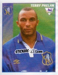 Cromo Terry Phelan - Premier League Inglese 1996-1997 - Merlin