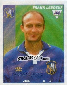 Cromo Frank Leboeuf - Premier League Inglese 1996-1997 - Merlin