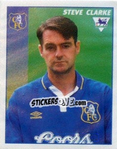 Cromo Steve Clarke - Premier League Inglese 1996-1997 n. 90 - Merlin