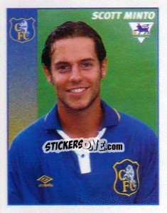 Figurina Scott Minto - Premier League Inglese 1996-1997 - Merlin